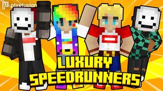 Thumbnail of the Minecraft Bedrock Marketplace product Luxury Speedrunners created by Pixelusion.