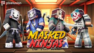 Thumbnail of the Minecraft Bedrock Marketplace product Masked Ninjas created by Pixelusion.