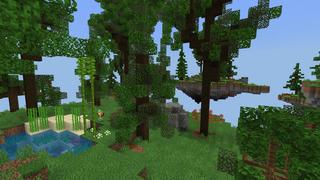 Screenshot of the Minecraft Bedrock Marketplace product Medieval Skyblock created by Pixelusion.