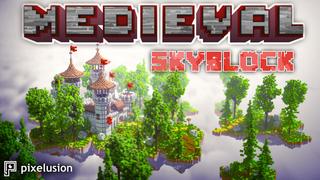 Thumbnail of the Minecraft Bedrock Marketplace product Medieval Skyblock created by Pixelusion.
