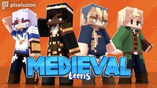 Thumbnail of the Minecraft Bedrock Marketplace product Medieval Teens created by Pixelusion.