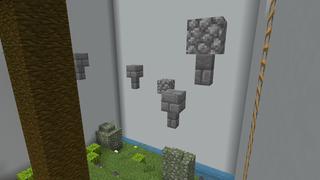 Screenshot of the Minecraft Bedrock Marketplace product Mega 100 Levels Parkour created by Pixelusion.