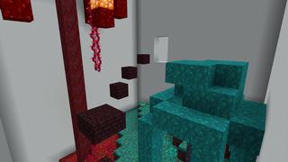 Screenshot of the Minecraft Bedrock Marketplace product Mega 100 Levels Parkour created by Pixelusion.