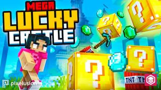 Thumbnail of the Minecraft Bedrock Marketplace product Mega Lucky Castle created by Pixelusion.
