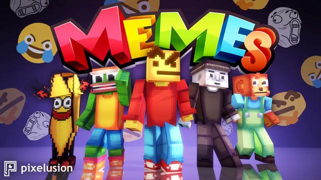 Thumbnail of the Minecraft Bedrock Marketplace product Memes created by Pixelusion.