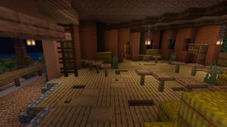 Screenshot of the Minecraft Bedrock Marketplace product Mesa Survival created by Pixelusion.