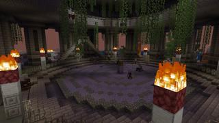 Screenshot of the Minecraft Bedrock Marketplace product Mesa Survival created by Pixelusion.