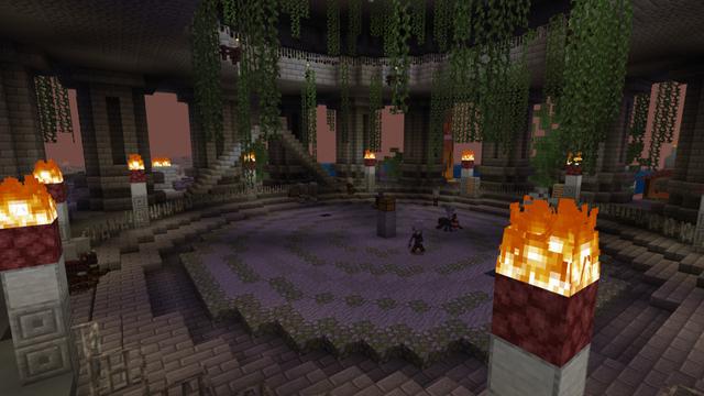 Screenshot of the Minecraft Bedrock Marketplace product Mesa Survival created by Pixelusion.