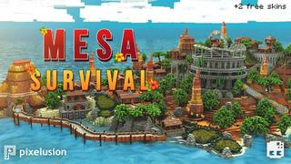 Thumbnail of the Minecraft Bedrock Marketplace product Mesa Survival created by Pixelusion.