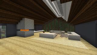 Screenshot of the Minecraft Bedrock Marketplace product Millionaire Lake Mansions created by Pixelusion.