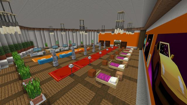 Screenshot of the Minecraft Bedrock Marketplace product Millionaire Mansion created by Pixelusion.