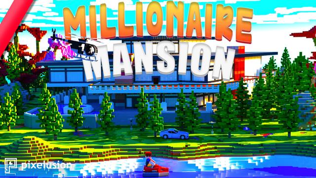 Thumbnail of the Minecraft Bedrock Marketplace product Millionaire Mansion created by Pixelusion.