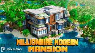 Thumbnail of the Minecraft Bedrock Marketplace product Millionaire Modern Mansion created by Pixelusion.