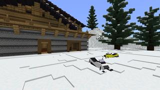 Screenshot of the Minecraft Bedrock Marketplace product Millionaire Mountain House created by Pixelusion.