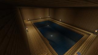 Screenshot of the Minecraft Bedrock Marketplace product Millionaire Mountain House created by Pixelusion.