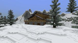 Screenshot of the Minecraft Bedrock Marketplace product Millionaire Mountain House created by Pixelusion.
