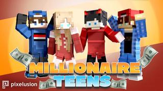 Thumbnail of the Minecraft Bedrock Marketplace product Millionaire Teens created by Pixelusion.