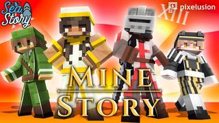 Thumbnail of the Minecraft Bedrock Marketplace product Mine Story created by Pixelusion.