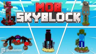 Thumbnail of the Minecraft Bedrock Marketplace product Mob Skyblock created by Pixelusion.