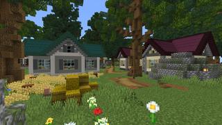 Screenshot of the Minecraft Bedrock Marketplace product Mob Staffs created by Pixelusion.