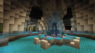 Screenshot of the Minecraft Bedrock Marketplace product Mob Staffs created by Pixelusion.