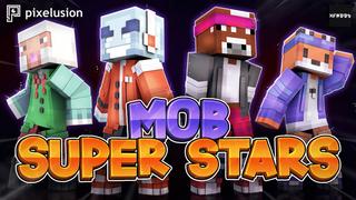 Thumbnail of the Minecraft Bedrock Marketplace product Mob Super Stars created by Pixelusion.