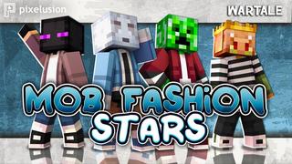 Thumbnail of the Minecraft Bedrock Marketplace product Mobs Fashion Stars created by Pixelusion.