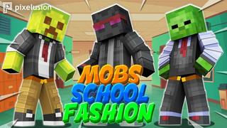 Thumbnail of the Minecraft Bedrock Marketplace product Mobs School Fashion created by Pixelusion.