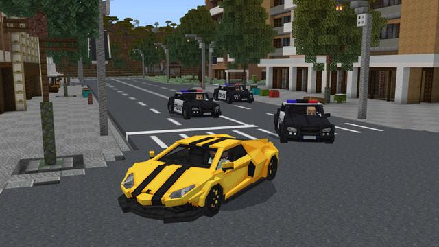 Screenshot of the Minecraft Bedrock Marketplace product Modern City Living created by Pixelusion.