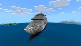 Screenshot of the Minecraft Bedrock Marketplace product Modern Cruise created by Pixelusion.