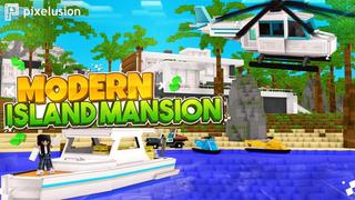 Thumbnail of the Minecraft Bedrock Marketplace product Modern Island Mansion created by Pixelusion.
