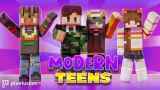 Thumbnail of the Minecraft Bedrock Marketplace product Modern Teens created by Pixelusion.