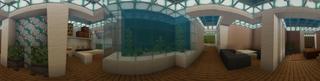 Panorama of the Minecraft Bedrock Marketplace product Modern Underwater Base created by Pixelusion.