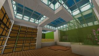 Screenshot of the Minecraft Bedrock Marketplace product Modern Underwater Base created by Pixelusion.