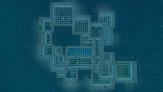 Screenshot of the Minecraft Bedrock Marketplace product Modern Underwater Base created by Pixelusion.