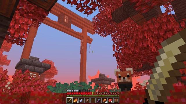 Screenshot of the Minecraft Bedrock Marketplace product MORE BIOMES Add-On created by Pixelusion.