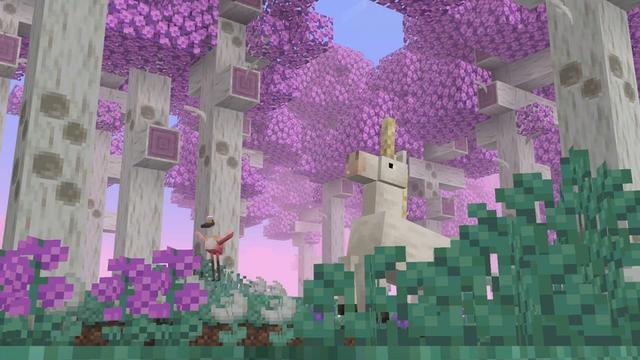 Screenshot of the Minecraft Bedrock Marketplace product MORE BIOMES Add-On created by Pixelusion.