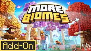 Thumbnail of the Minecraft Bedrock Marketplace product MORE BIOMES Add-On created by Pixelusion.