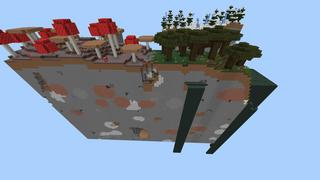 Screenshot of the Minecraft Bedrock Marketplace product Multi Chunks Skyblock created by Pixelusion.