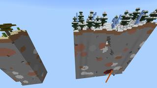 Screenshot of the Minecraft Bedrock Marketplace product Multi Chunks Skyblock created by Pixelusion.