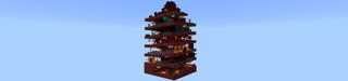 Panorama of the Minecraft Bedrock Marketplace product Nether Parkour created by Pixelusion.