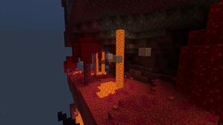 Screenshot of the Minecraft Bedrock Marketplace product Nether Parkour created by Pixelusion.