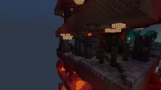 Screenshot of the Minecraft Bedrock Marketplace product Nether Parkour created by Pixelusion.
