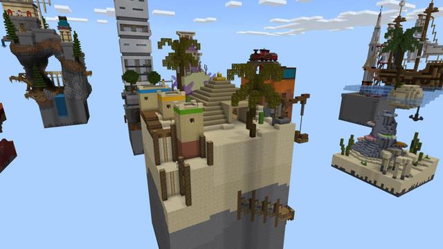 Screenshot of the Minecraft Bedrock Marketplace product New Worlds Chunks created by Pixelusion.
