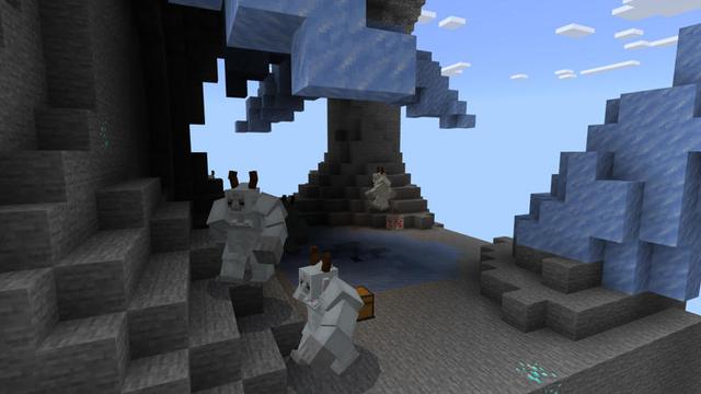 Screenshot of the Minecraft Bedrock Marketplace product New Worlds Chunks created by Pixelusion.