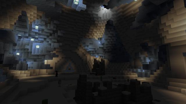 Screenshot of the Minecraft Bedrock Marketplace product New Worlds Skyblock created by Pixelusion.