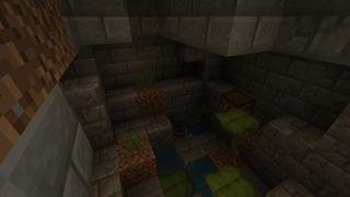 Screenshot of the Minecraft Bedrock Marketplace product Noob VS Pro VS God: American created by Pixelusion.