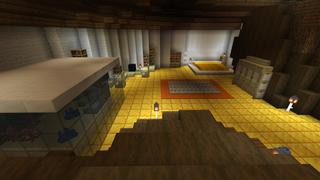 Screenshot of the Minecraft Bedrock Marketplace product NOOB VS PRO VS GOD TREEHOUSE created by Pixelusion.