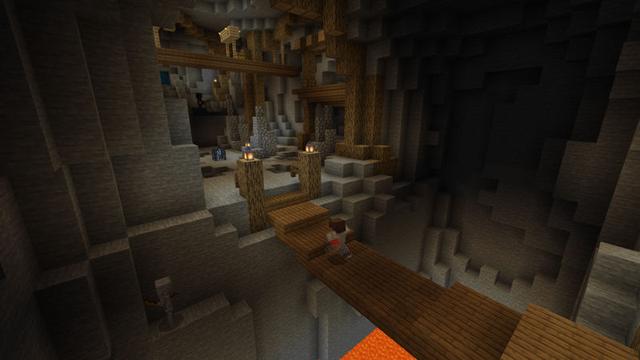Screenshot of the Minecraft Bedrock Marketplace product One Block Challenge created by Pixelusion.