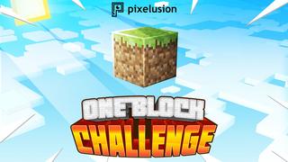 Thumbnail of the Minecraft Bedrock Marketplace product One Block Challenge created by Pixelusion.